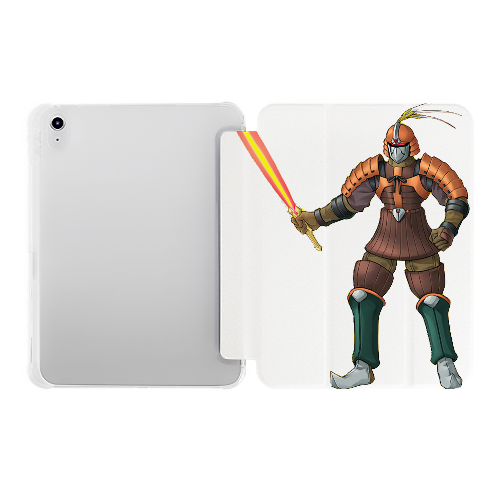 （画像用） 遊☆戯☆王 Yu-Gi-Oh! IPad ケース ペン収納付き 三つ折りスタンド PUレザー×シリコン 対応機種9.5/10.5/10.9インチ